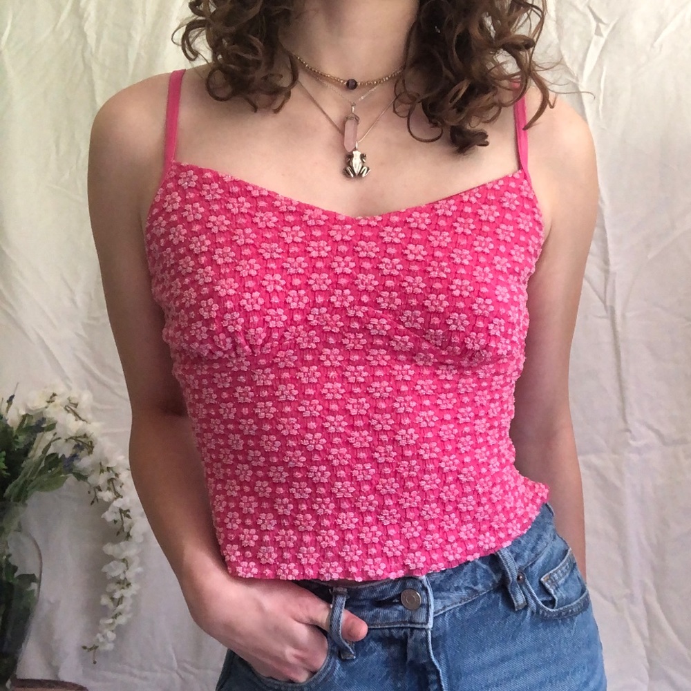 Y2K Barbie Top